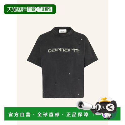1h可退 CARHARTT WIP 女士T恤 100308226413000 CO 黑色 PAINTER