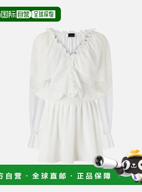 PINKO 女士连衣裙 106293A336Z05 SS2026 白色 PINKO AGGIE dress