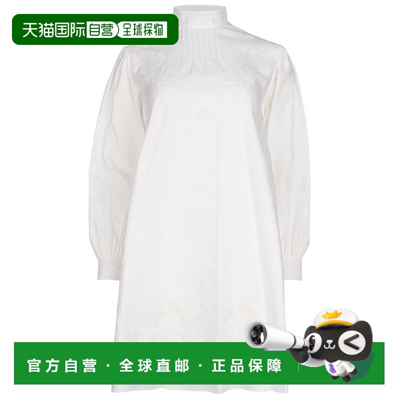 1h可退 潮奢 Celine 思琳 女士 棉质巴厘纱刺绣连衣裙 2R84C465P