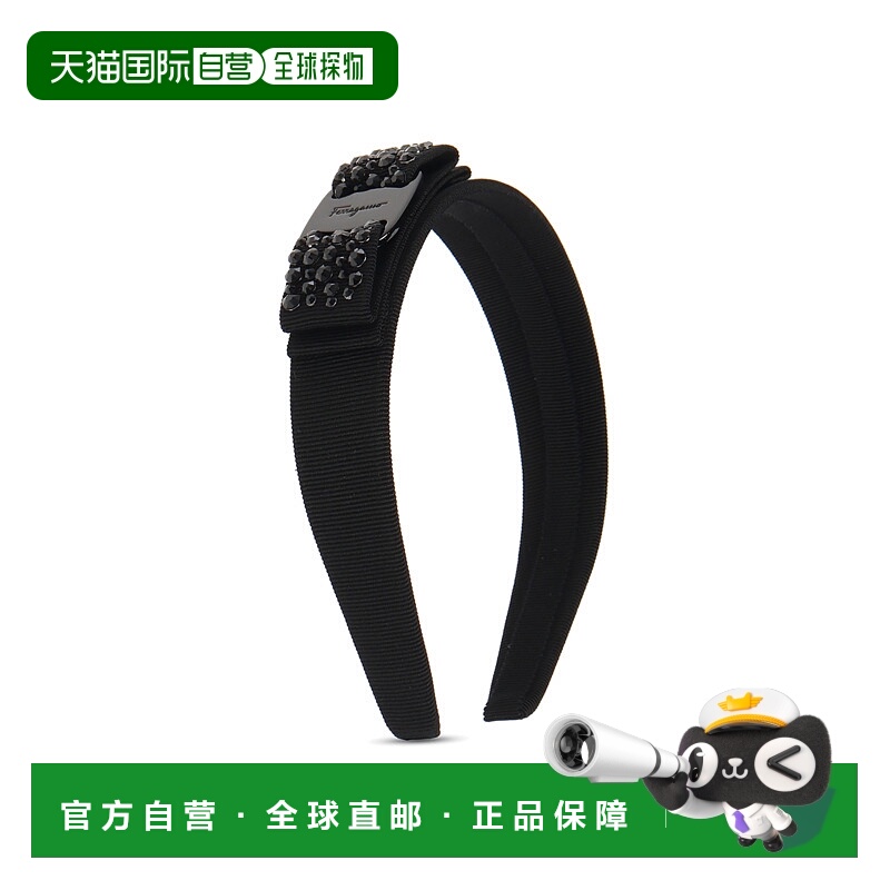 FERRAGAMO/菲拉格慕女士发饰341689PTASWAROVS487758NEROCONSWARO