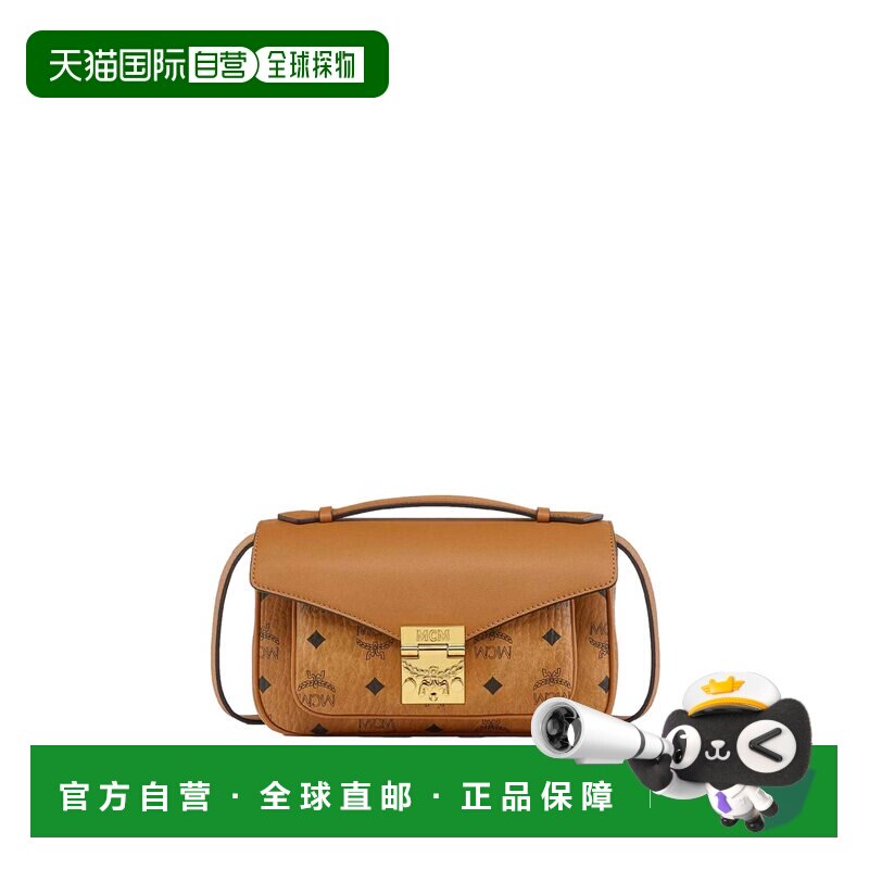 MCM 女士斜挎包 MWRFSXT01CO001CO SS2026 棕色 Medium Tracy cro