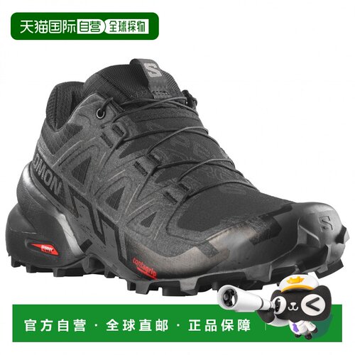 1h可退 SALOMON 女士户外徒步鞋 1230973BLACKBLACKPHANTOM萨洛蒙