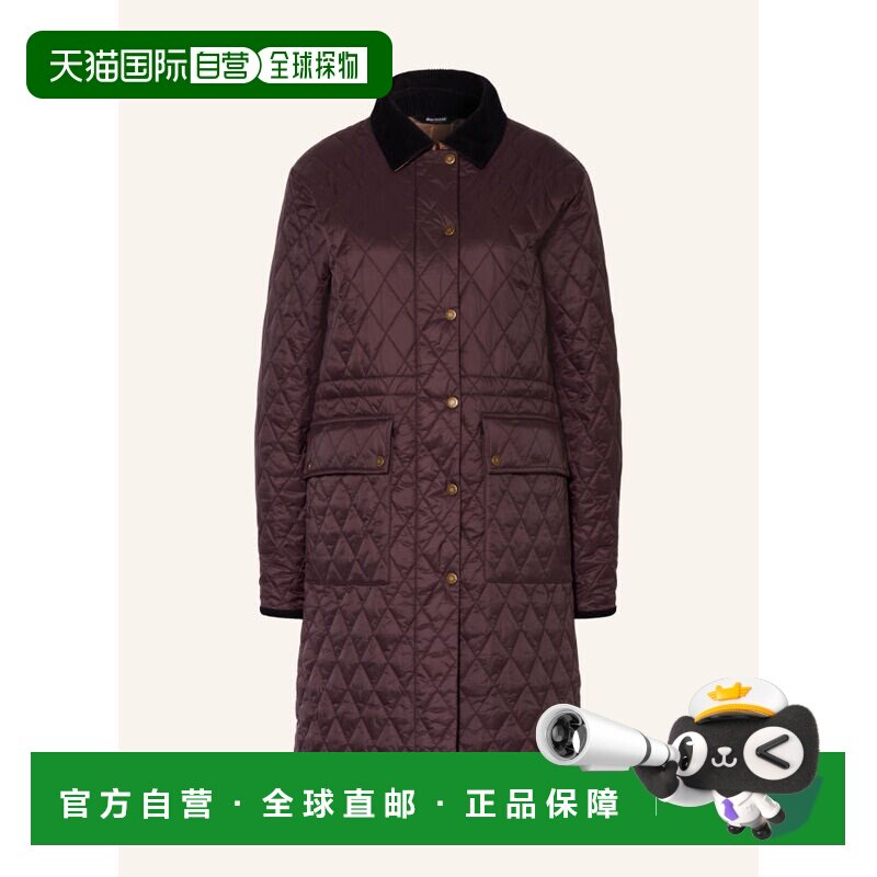 Barbour 女士户外风衣 100312916018000 CO 紫色 RO支付后1h可退图片