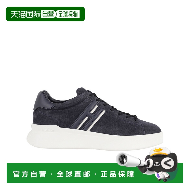 1h可退 HOGAN 男士休闲鞋 HXM5800DV42UH001VU AW2025 黑色