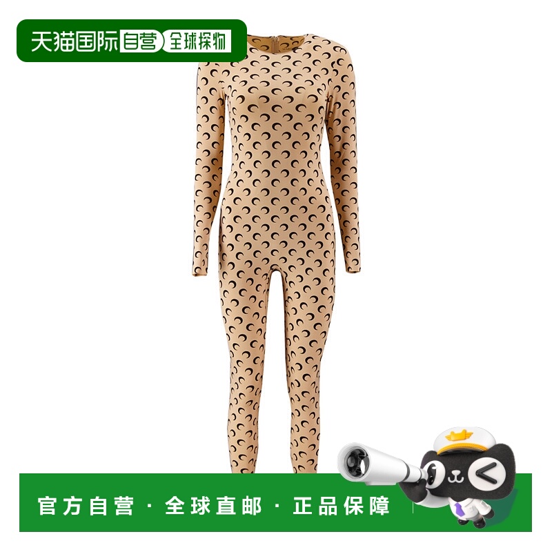 1h可退 MARINE SERRE 女士连体裤 WJS002ACJER0001TA10TAN连体衣
