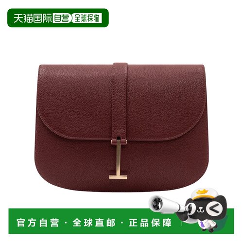 TOM FORD 女士斜挎包 L1942LCL615VRAY AW2026 红色单肩包手提包