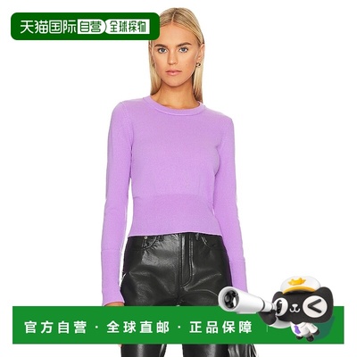 潮奢 AUTUMN CASHMERE 女士 短款针织毛衣 R12035