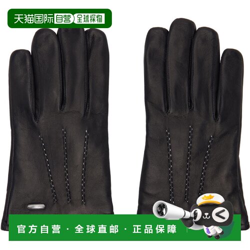 Our Legacy 男士 黑色 His 手套 A4248HIBBlackLeather