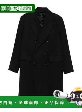 1h可退 TOM FORD 男士大衣 OCL012FMW058HB825 AW2025 黑色西装