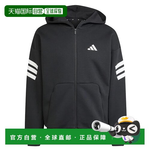 1h可退 ADIDAS 男士运动服 JD4827NERO CO 黑色 FELPA UOMO FUTUR
