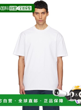 1h可退 潮奢 SKIMS 男士 白色 Heavyweight Cotton Relaxed T 恤