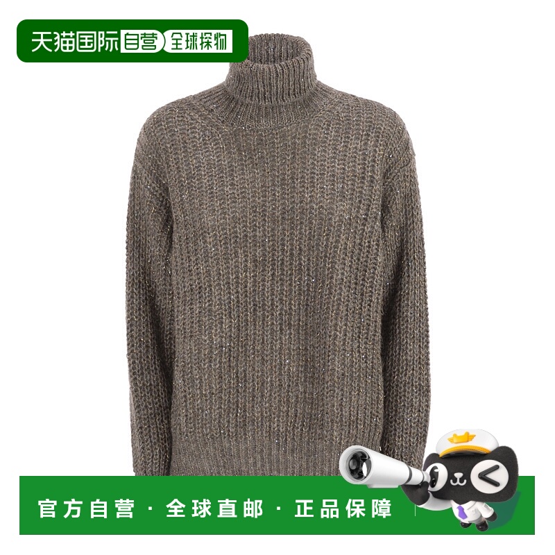 1h可退 HERNO 女士针织衫 ML000061D9430 AW2025 花色 高领针织衫