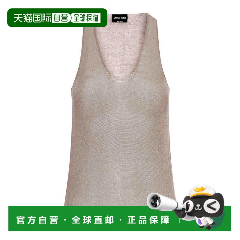 GIORGIO ARMANI 女士背心吊带 GW002927AF24186U6072 - 实物图