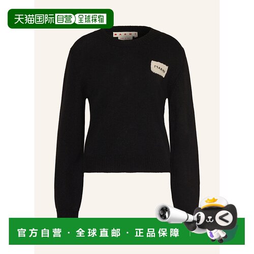MARNI 女士针织衫 100282633513000 CO 黑色 Cashmere sweater