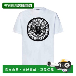 AW2024 BALMAIN DH1EG000BB17GAB T恤 白色 男士