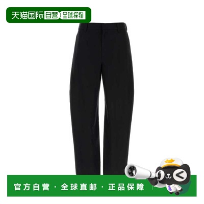 GIVENCHY 男士休闲裤 BM51RE16T2001 AW2026 黑色 Black wool pan