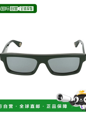 GUCCI 男士太阳镜 GG1616S003 SS2024 灰色 全框太阳镜古驰