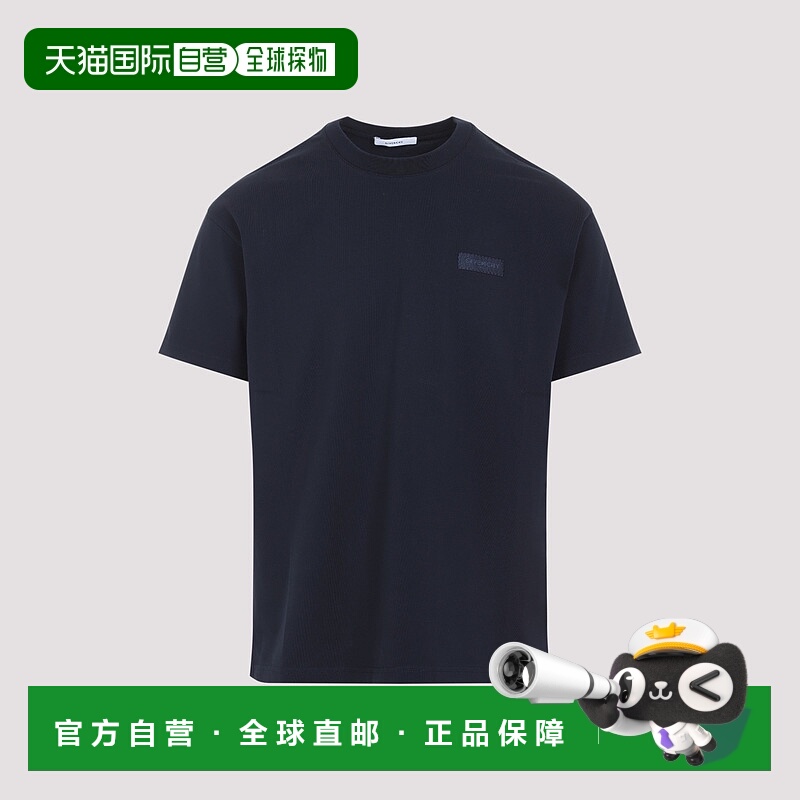 1h可退 GIVENCHY 男士T恤 BM71NK3YSJ499 SS2026 蓝色 短袖T恤