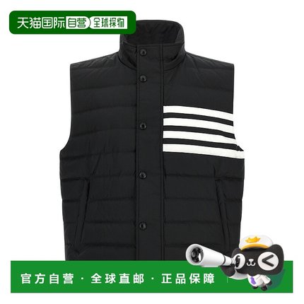 1h可退 潮奢 Thom Browne 汤姆 布朗 男士 亮面防撕裂輕量羽絨四