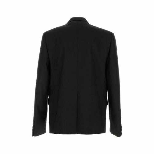 GUCCI 男士西服 864110ZAUP11000 SS2026 黑色 Jacket外套西装
