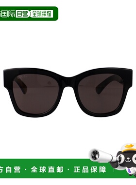 1h可退 GUCCI 女士眼镜 GG1789S001 AW2025 灰色 蝴蝶太阳镜古驰