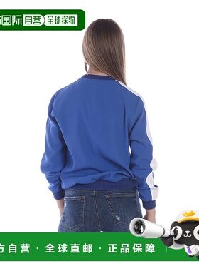 KENZO 女士针织毛衣 5AC2TO010BLUBLUE SS2022 蓝色 老虎图案刺绣