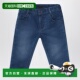 潮奢 蓝色牛仔裤 Givenchy 女童 1h可退 effect 纪梵希 washed 童