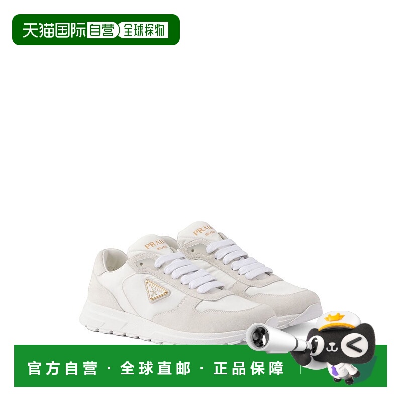 1h可退 潮奢 Prada 普拉达 女士 Prax 01 拼接運動鞋 1E921NF035D