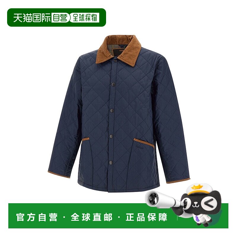 1h可退 潮奢 barbour 巴伯尔 男士 绗缝棉服 MQU1819MQUN