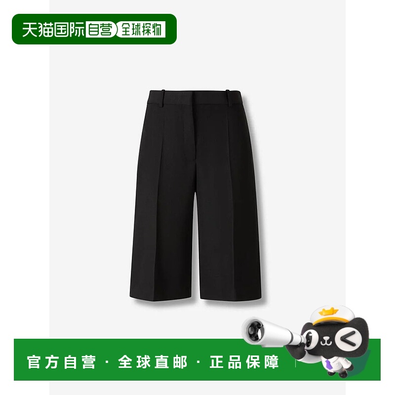 1h可退 JIL SANDER 女士休闲裤 J01KA0189001 AW2025 黑色