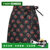 潮奢 black黑色 Rabanne 1h可退 女士 迷你半身裙 舒适时尚