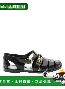 1h可退 MOSCHINO 男士凉鞋 MB16501G0MG20 CO 黑色