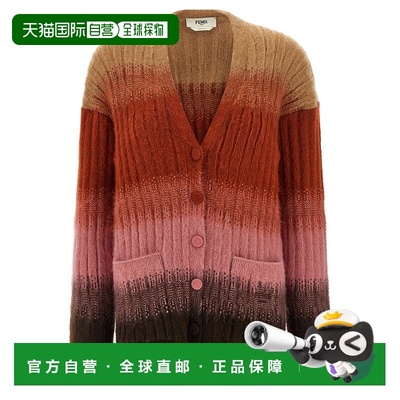 1h可退 FENDI 女士针织衫 FZE540AYLTF1TIN CO 花色 Cardigan In