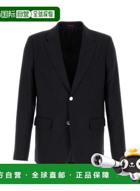 GUCCI 男士西服 832326ZAS684668 AW2025 黑色外套西装