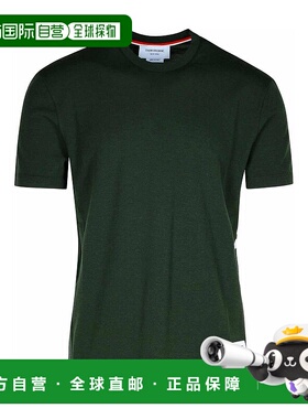 THOM BROWNE 男士T恤 MJS219AJ0149350 AW2024 绿色