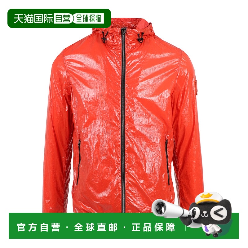 1h可退 HERNO 男士夹克 GI000275U124295700 SS2022 橙色 徽标长