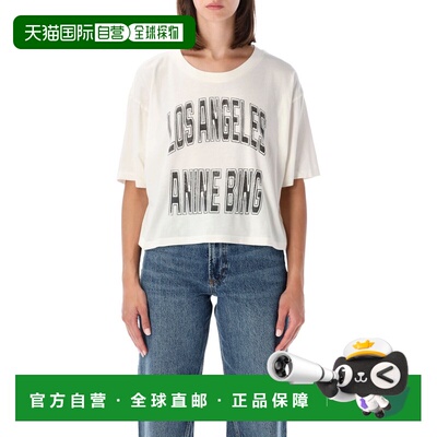 Anine Bing 女士T恤 26AA0812698WKHA3CREAM AW2026