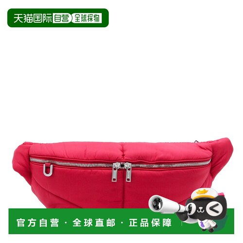1h可退 MONCLER 男士腰包 MU01F5M01M8567438 SS2026 红色斜挎包