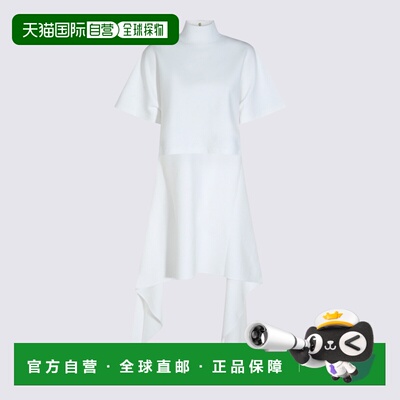 ALAIA 女士连衣裙 AA9I0031J095D000 AW2026 白色 Asymmetrical m