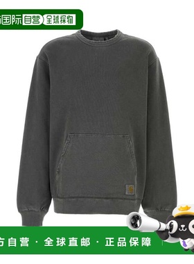 潮奢 CARHARTT WIP 男士 Torion 深灰棉质卫衣运动衫 I03605489B7