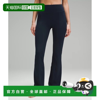 韩国直邮lululemon高腰喇叭裤带口袋32.5英寸休闲裤