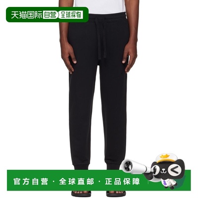 1h可退 潮奢 boss 雨果 男士 黑色 Logo Print Cuffed Tracksuit