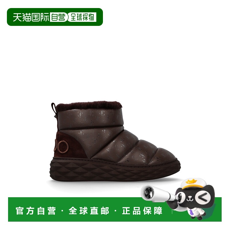 1h可退 JIMMY CHOO 女士雪地靴 XANQJJVCHOCOLATEMIX AW2025