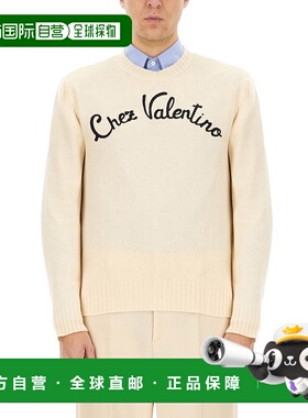VALENTINO 男士针织衫 6V3KC33LAR8581 SS2025 白色