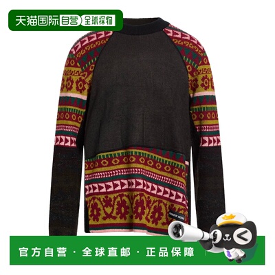 潮奢 Marine Serre 男士 毛衣 grey灰色 舒适时尚