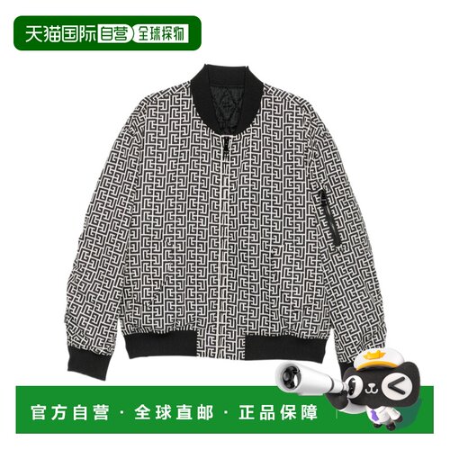 BALMAIN 男士夹克 HH1TFC55XM26GFE AW2026 花色 高领长袖休闲夹
