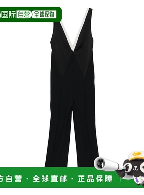 潮奢 Tom Ford 汤姆 福特 女士 撞色V领连衣裤 TU0295FAX1713NWE