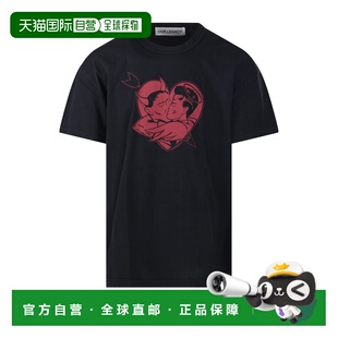 OUR LEGACY 男士T恤 M2266LLLOVE SS2026 黑色 LOOSE T-SHIRT