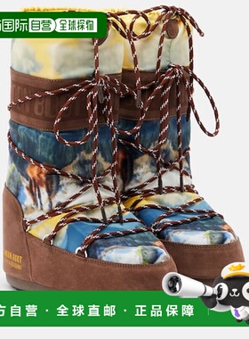 1h可退 潮奢 moon boot 月亮靴 女士 x Guest 高筒雪地靴(Residen