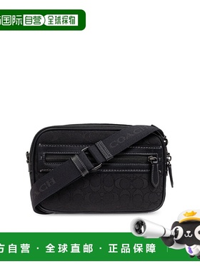 COACH 男士单肩包 CBF210BLK AW2025 黑色 Shoulder bag with mon